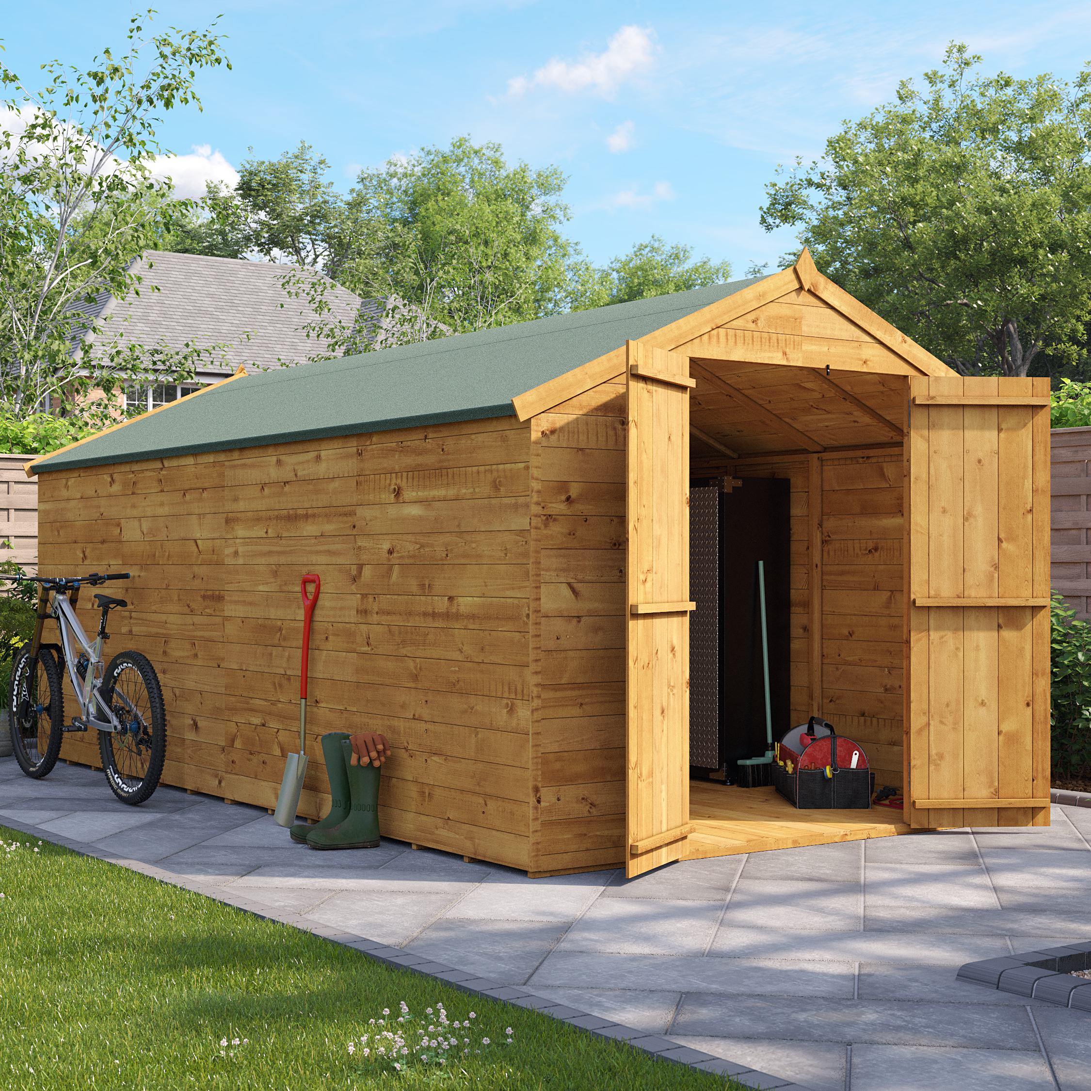Click to view product details and reviews for Billyoh Master Tongue And Groove Apex Shed 16x8 Tg Apex Windowless.